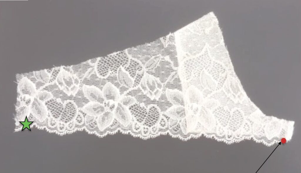 Galloon Lace Pattern Cutting