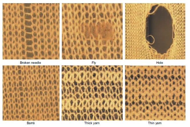 Defects in Knitted Fabric Structures